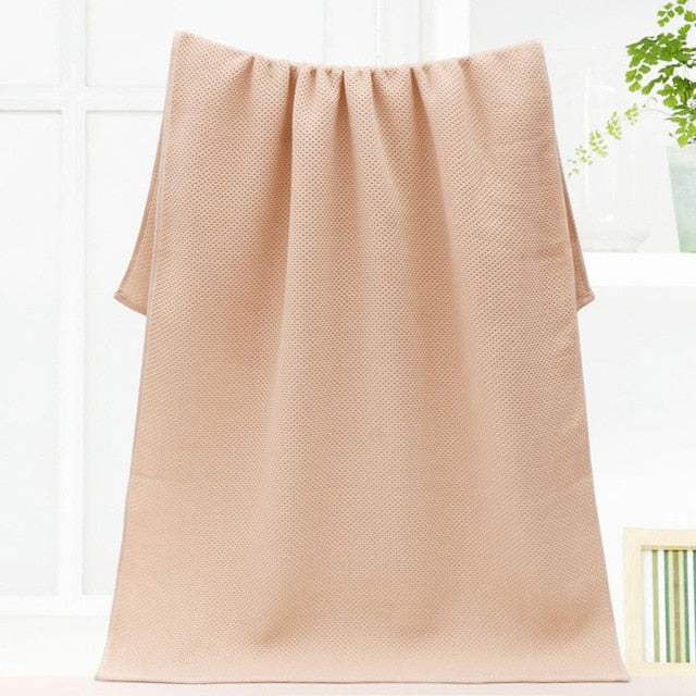 New Honeycomb Absorbent Bath Towels
