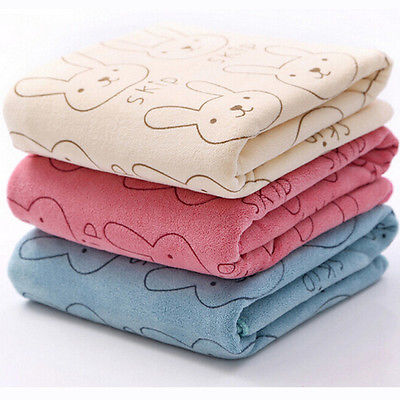 Rabbit Soft Microfiber Baby Towel