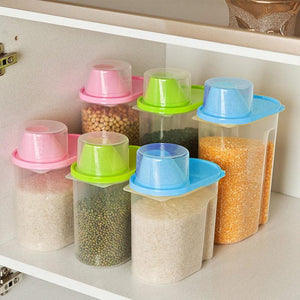 Plastic Cereal Dispenser Storage Box