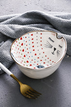 Load image into Gallery viewer, Lovely tableware  ceramic dinner plate