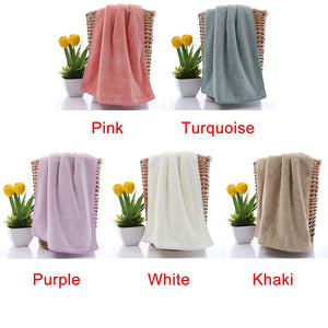 Coral Velvet Water Absorbent Microfiber Towel