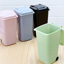 Load image into Gallery viewer, Small Mini Portable Cute Rubbish Bin