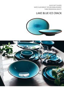 Ice Cracking Glaze Ceramic Tableware