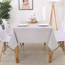 Load image into Gallery viewer, Linen Tablecloth kitchen  Table Cloth