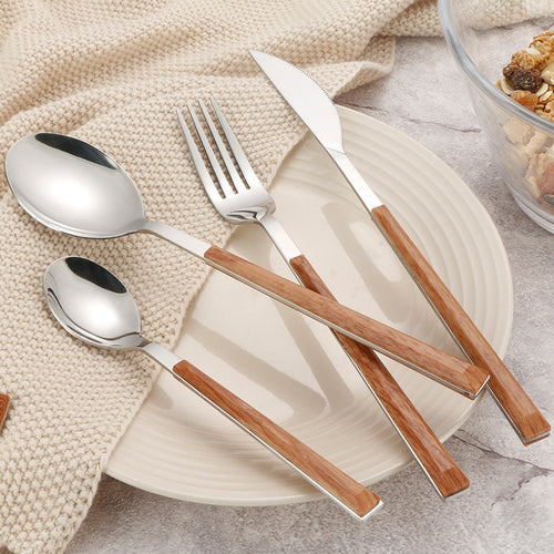 4PCS Stainless Steel Tableware Set