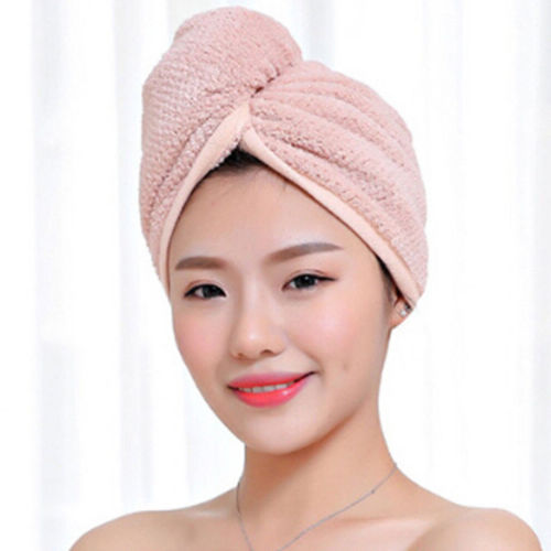 Women Quick Dry Twist Hair Turban Towel