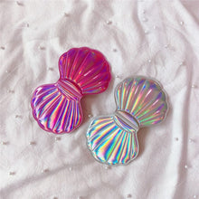 Load image into Gallery viewer, Creative Sea Shell Shaped Holographic Rainbow  Mirror