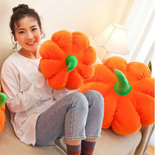 Load image into Gallery viewer, Plush Soft Pumpkin Pillow