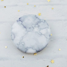 Load image into Gallery viewer, Marble Pattern Portable Double Sided Mirror