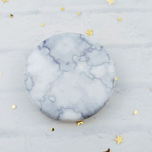 Marble Pattern Portable Double Sided Mirror