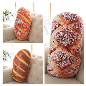 Creative Bread Pattern Pillow