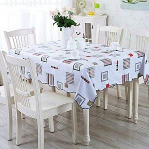 PVC Waterproof & Oil Proof  Table Cloth