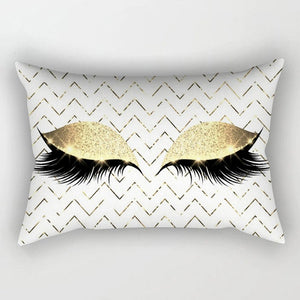 New Style Creative Eyelash Polyester Pillow