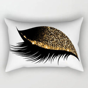 New Style Creative Eyelash Polyester Pillow