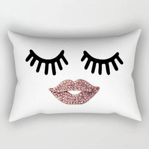 New Style Creative Eyelash Polyester Pillow