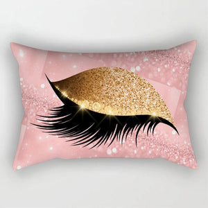 New Style Creative Eyelash Polyester Pillow