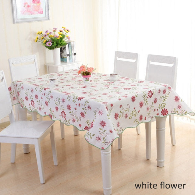 Oil-Proof Plastic Waterproof  Tablecloth