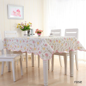 Oil-Proof Plastic Waterproof  Tablecloth