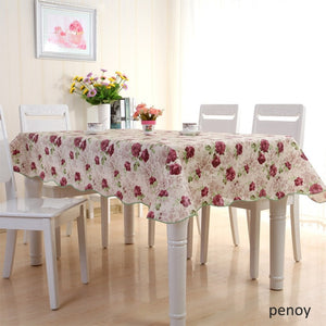 Oil-Proof Plastic Waterproof  Tablecloth