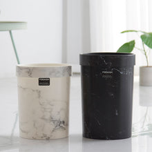 Load image into Gallery viewer, Marble Pattern Trash Can