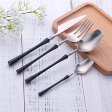 Load image into Gallery viewer, Stainless Steel Cutlery Set Gold Dinnerware Set