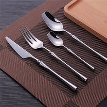 Load image into Gallery viewer, Stainless Steel Cutlery Set Gold Dinnerware Set