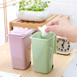 Small Mini Portable Cute Rubbish Bin