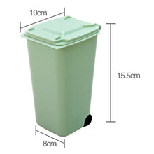 Load image into Gallery viewer, Small Mini Portable Cute Rubbish Bin