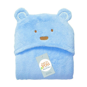 Lovely fleece baby bath towel