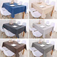 Load image into Gallery viewer, Linen Tablecloth kitchen  Table Cloth